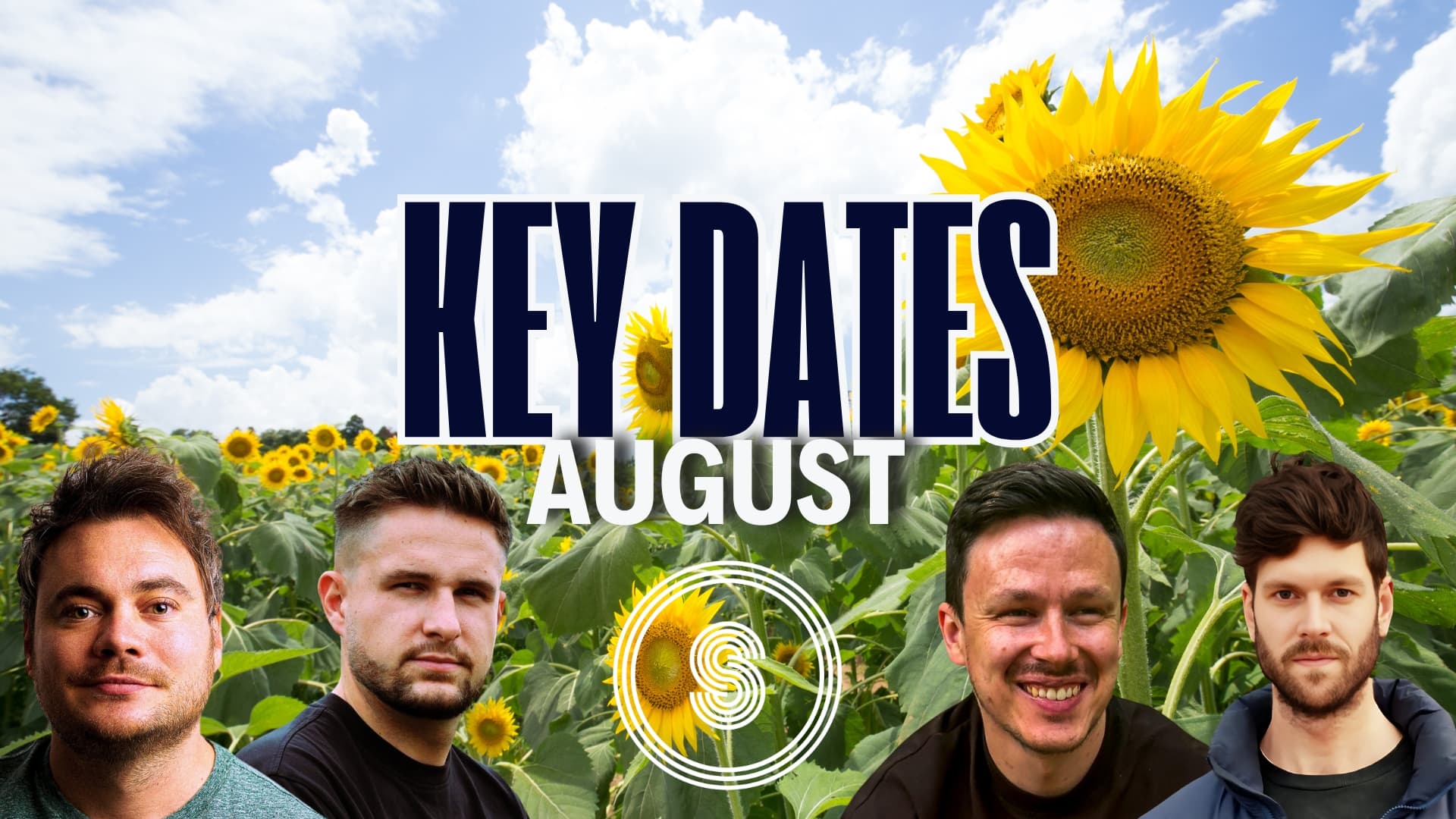 August Key Dates