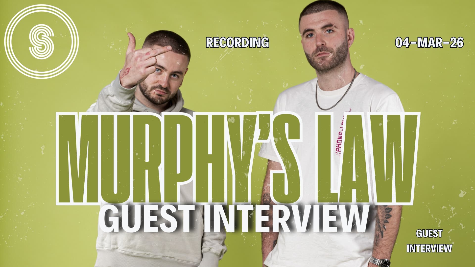 Guest Interview: Murphy's Law 04-MAR-26