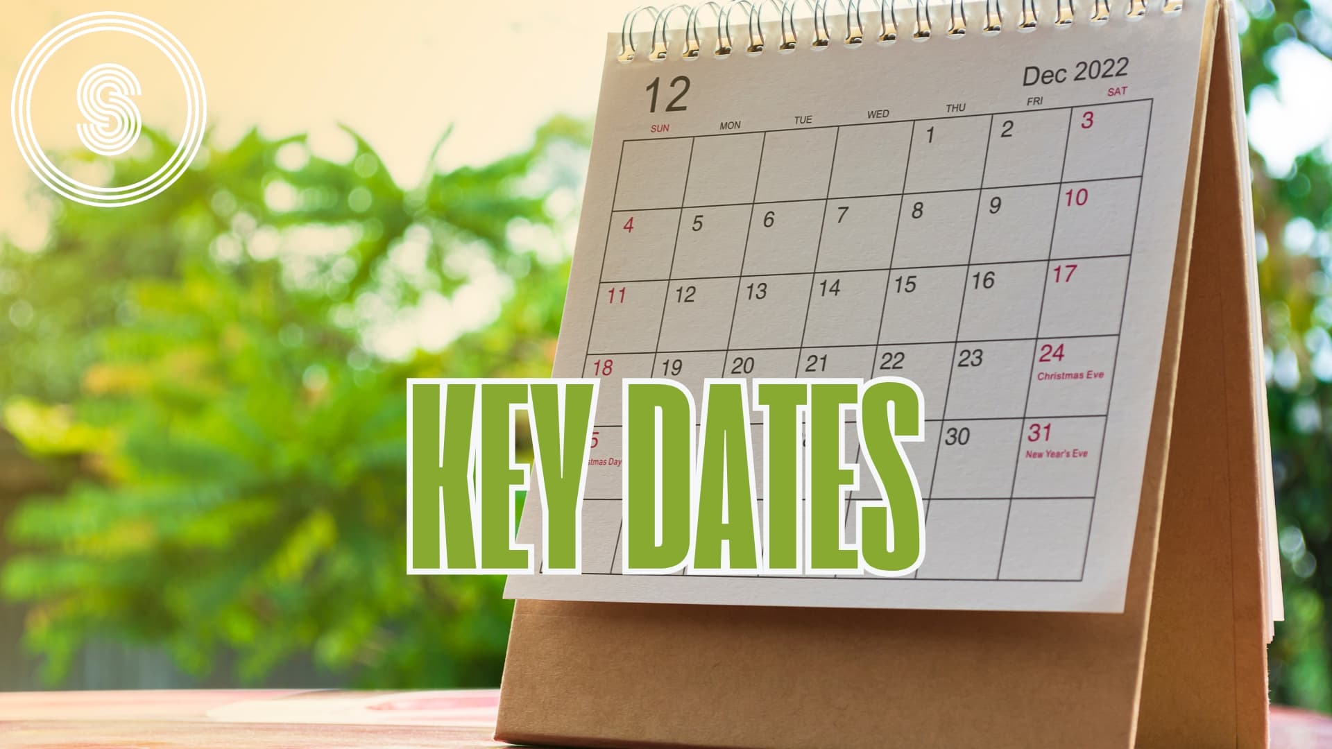 Key Dates